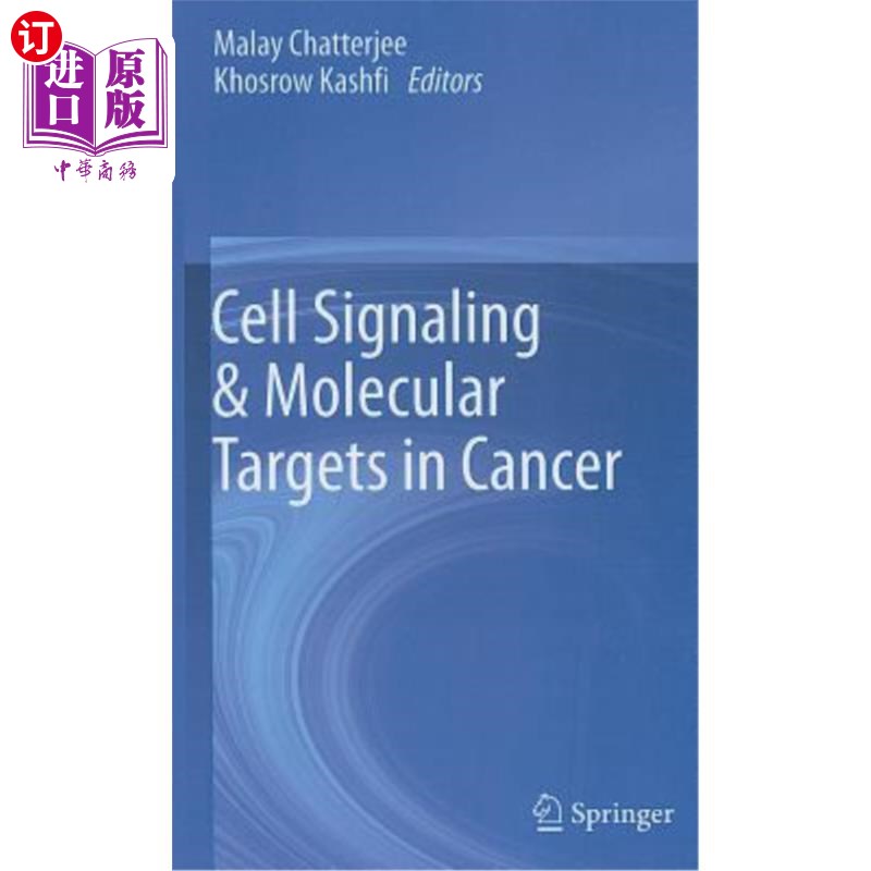 海外直订医药图书Cell Signaling & Molecular Targets in Cancer 癌症中的细胞信号与分子靶标