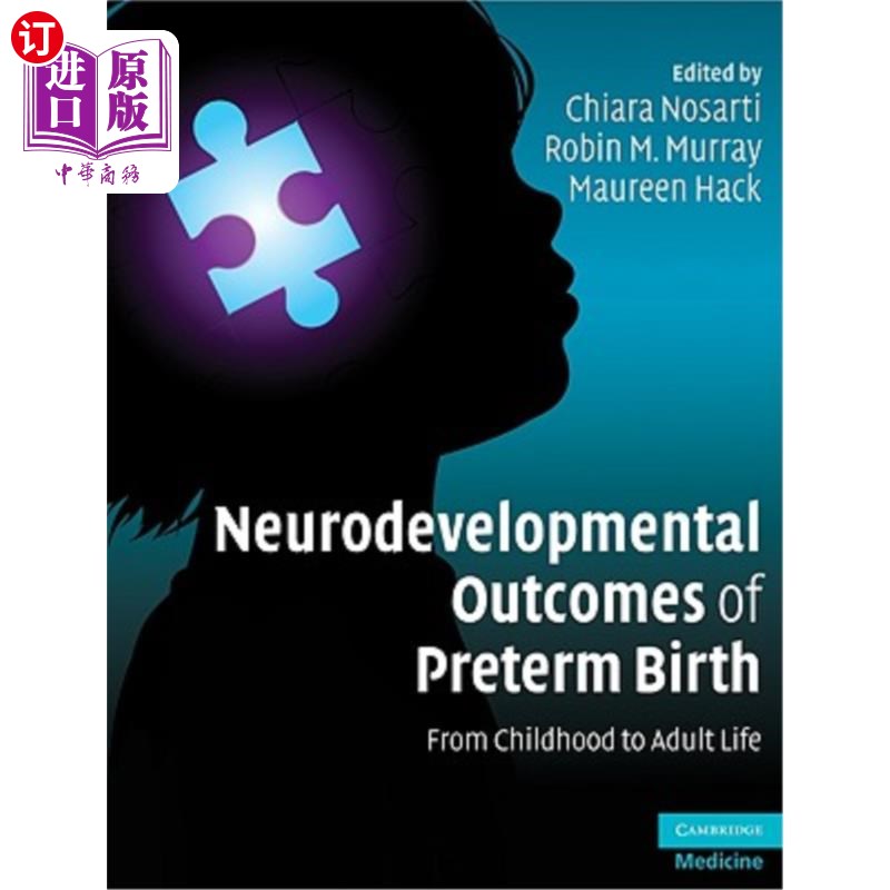 海外直订医药图书Neurodevelopmental Outcomes of Preterm Birth: From Childhood to Adult Life 早产的神经发育结局：从儿