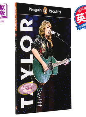 泰勒斯威夫特传记 英文原版 企鹅阅读第1级 ELT 分级读物 Taylor Swift Penguin Readers 霉霉周边
