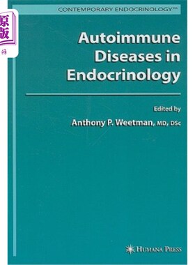 海外直订医药图书Autoimmune Diseases in Endocrinology 内分泌学中的自身免疫性疾病