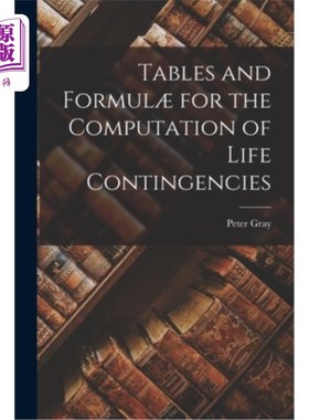 海外直订Tables and Formul? for the Computation of Life Contingencies 表格和公式?生命偶然性的计算