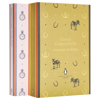 狄更斯经典系列 I - 雾都孤儿/大卫科波菲尔 英文原版 Oliver Twist David Copperfield 企鹅英语图书馆 Charles Dickens