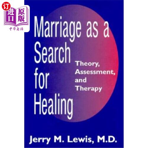 海外直订医药图书Marriage a Search for Healing 婚姻是寻求治愈的过程