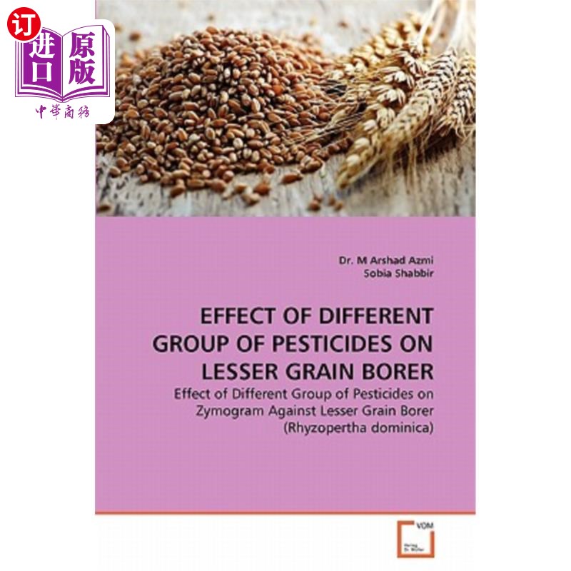 海外直订Effect of Different Group of Pesticides on Lesser Grain Borer不同农药对小粒螟的防治效果