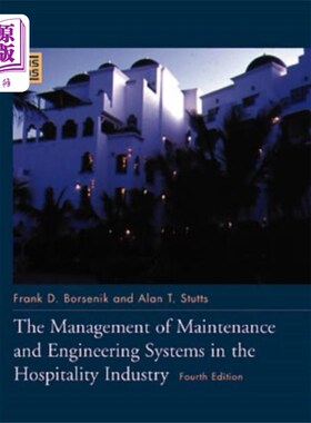 海外直订Management of Maintenance and Engineering Syst S... 酒店业维护和工程系统管理