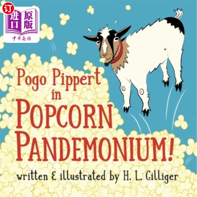 海外直订Pogo Pippert in POPCORN PANDEMONIUM! Pogo Pippert在POPCORN PANDEMONIUM!