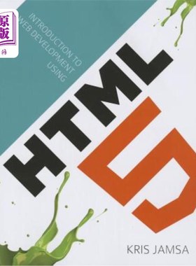 海外直订Intro to Web Development Using HTML 5 介绍使用HTML 5进行Web开发