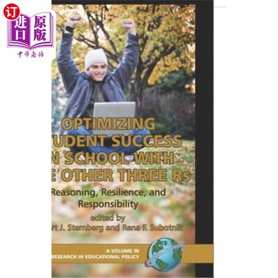 海外直订Optimizing Student Success in School with the Other Three RS: Reasoning, Resilie 利用其他三个RS优化学生在学