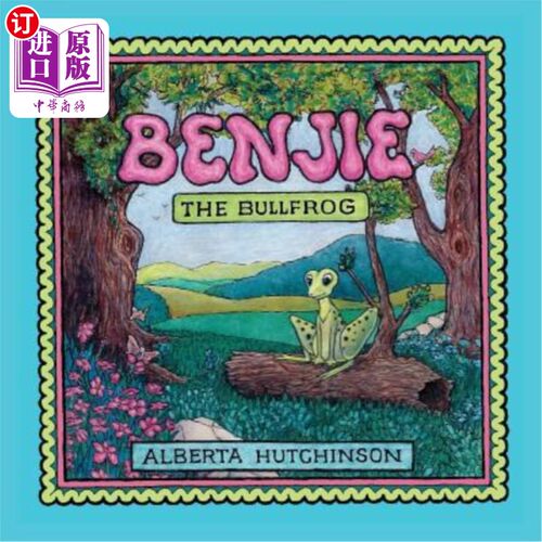 海外直订Benjie the Bullfrog 牛蛙本杰