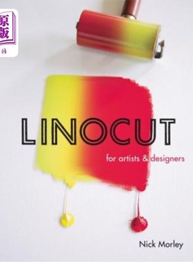 海外直订Linocut for Artists & Designers Linocut艺术家和设计师