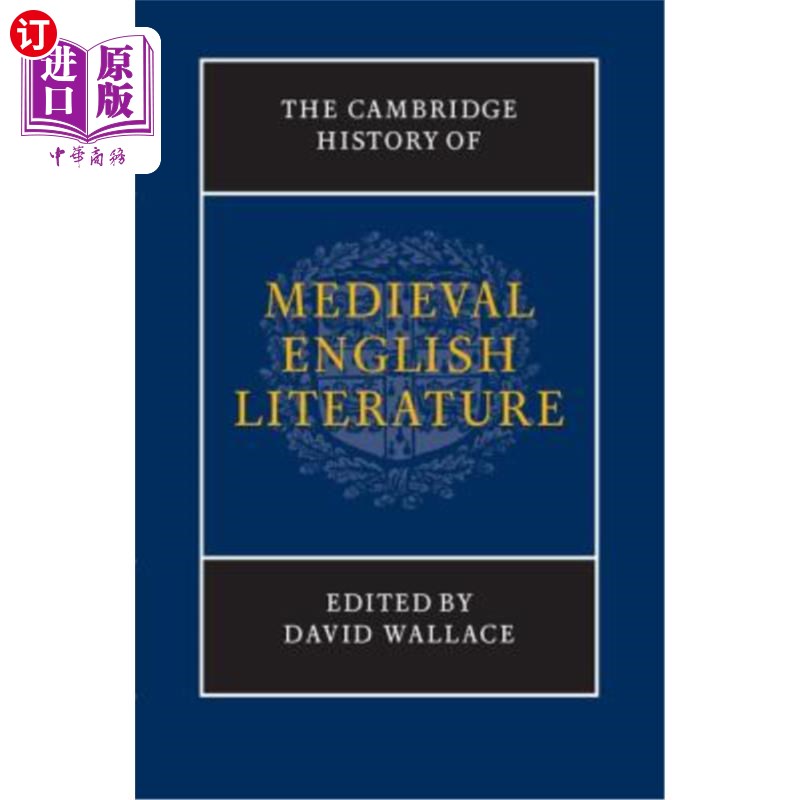 海外直订The Cambridge History of Medieval English Literature 剑桥中世纪英国文学史