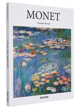 预售 Monet 进口艺术 莫奈 印象派创始人 西方绘画大师 法国画家 油画艺术作品Taschen Basic Art基础艺术系列【中商原版】