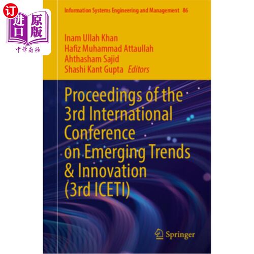 海外直订Proceedings of the 3rd International Conference on Emerging Trends and Innovatio 第三届新兴趋势与创新国际会