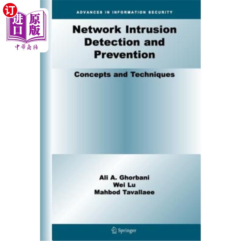 海外直订Network Intrusion Detection and Prevention: Concepts and Techniques 入侵检测与预防：概念与技术