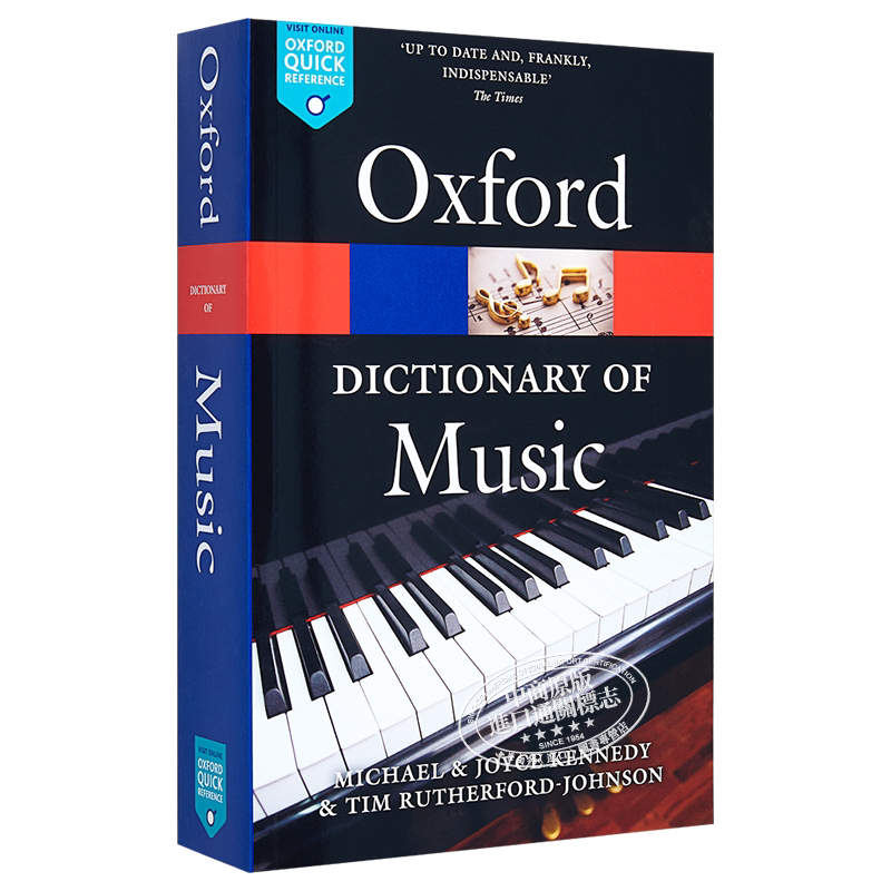 The Oxford Dictionary of Music 英文原版 牛津词典:音乐（牛津音乐词典） Tim Rutherford-Johnson【中商原版】