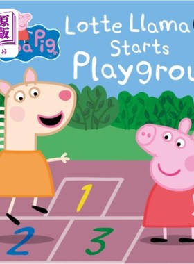海外直订Peppa Pig: Lotte Llama Starts Playgroup 小猪佩奇:乐天之火开始游戏小组