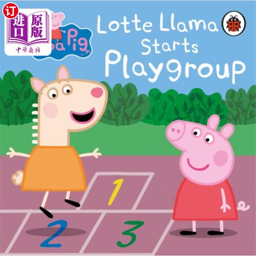 海外直订Peppa Pig: Lotte Llama Starts Playgroup 小猪佩奇:乐天之火开始游戏小组
