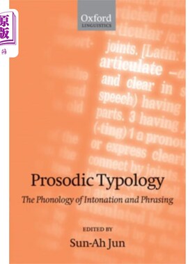 海外直订Prosodic Typology 韵律类型