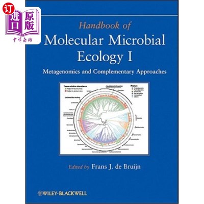 海外直订Handbook of Molecular Microbial Ecology I: Metagenomics and Complementary Approa 分子微生物生态学手册I:宏基