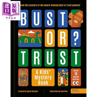 破案或信任 儿童悬疑读本 BUST OR TRUST A Kids' Mystery Book 英文原版 儿童推理探案读物 进口童书 7岁以上【中商原版】