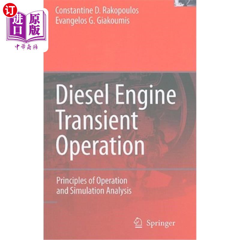 海外直订Diesel Engine Transient Operation: Principles of Operation and Simulation Analys