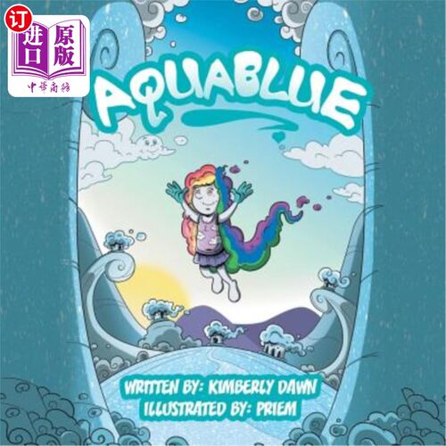 海外直订Aquablue 蓝绿色