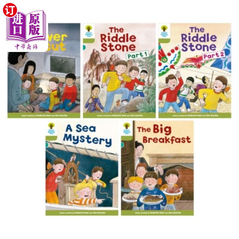 海外直订Oxford Reading Tree: Biff, Chip and Kipper Stori... 牛津阅读树:Biff, Chip和Kipper故事:牛津7级:混合包