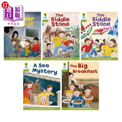 海外直订Oxford Reading Tree: Biff, Chip and Kipper Stori... 牛津阅读树:Biff, Chip和Kipper故事:牛津7级:混合包