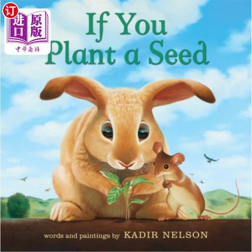 海外直订If You Plant a Seed Board Book: An Easter and Springtime Book for Kids 如果你种了一种种子板书:复活节和春天