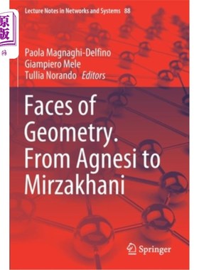 海外直订Faces of Geometry. from Agnesi to Mirzakhani 脸的几何学。从Agnesi到Mirzakhani