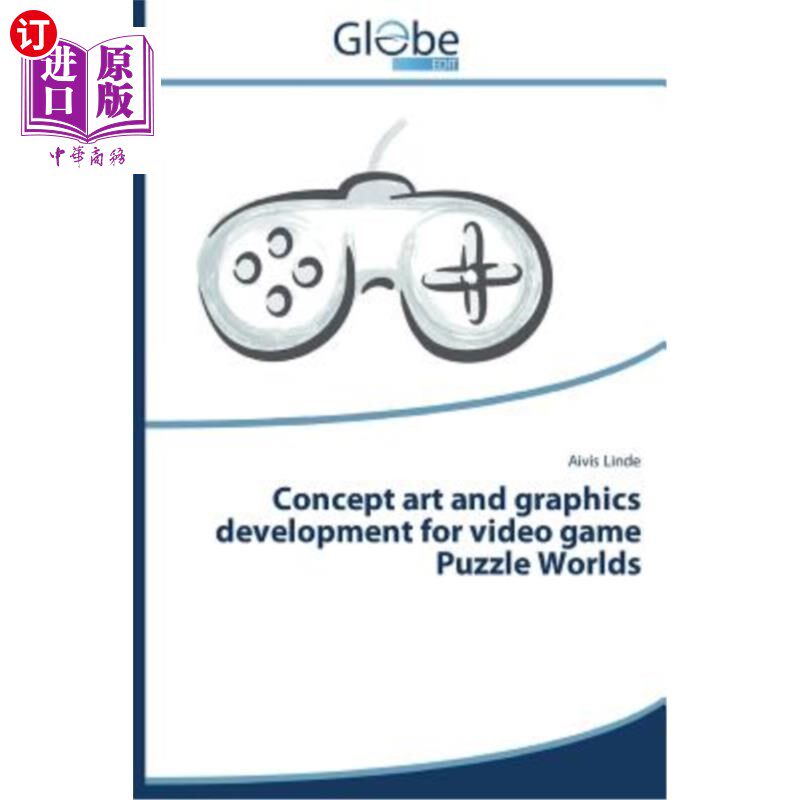 海外直订Concept art and graphics development for video game Puzzle Worlds 电子游戏《Puzzle Worlds》的概念美术和图像