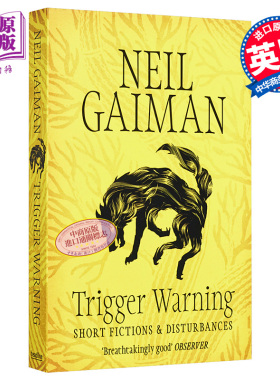 现货 尼尔 盖曼 高能预警 英文原版 Trigger Warning Neil Gaiman 美国众神作者 雨果奖 卡内基奖获得者【中商原版】