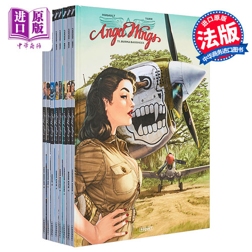 天使之翼8本全航空题材漫画法文