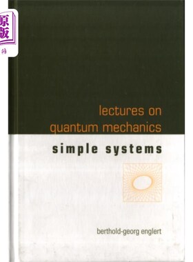 海外直订Lectures On Quantum Mechanics - Volume 2: Simple... 量子力学讲座-第2卷:简单系统