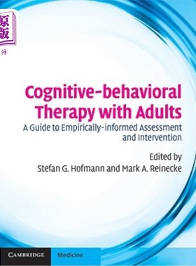 海外直订医药图书Cognitive-Behavioral Therapy with Adults: A Guide to Empirically-Informed Assess 成人认知行为治疗: