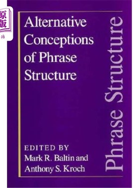 海外直订Alternative Conceptions of Phrase Structure 短语结构的不同概念