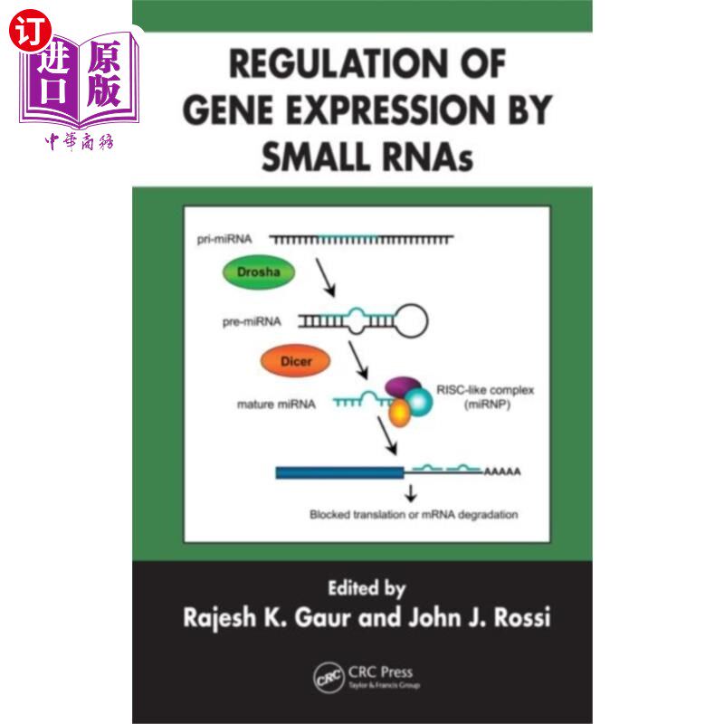 海外直订Regulation of Gene Expression by Small RNAs 小rna对基因表达的调控