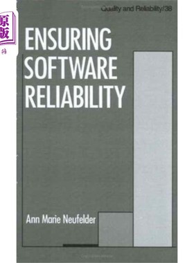 海外直订Ensuring Software Reliability 确保软件可靠性