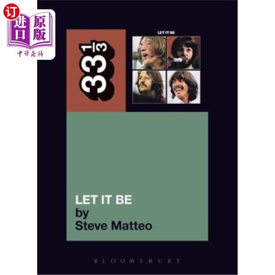 海外直订The Beatles' Let It Be 披头士乐队的顺其自然