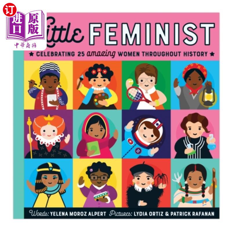 海外直订Little Feminist Picture Book 女权主义小绘本