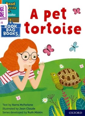 海外直订Read Write Inc. Phonics: Orange Set 4 Book Bag B... Read Write公司自然拼读:橙色套装4书包第十二册一只宠物乌