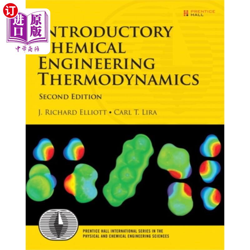 海外直订Introductory Chemical Engineering Thermodynamics 化学工程热力学导论