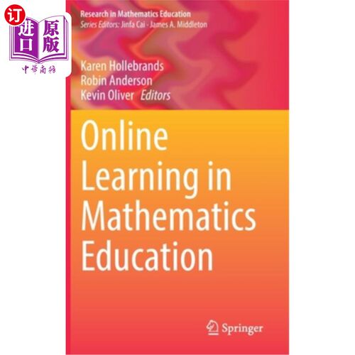 海外直订Online Learning in Mathematics Education 数学教育中的在线学习