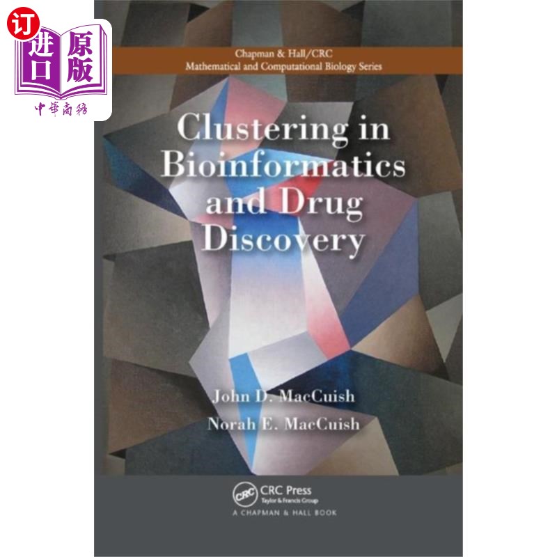 海外直订医药图书Clustering in Bioinformatics and Drug Discovery 生物信息学与药物发现中的聚类 书籍/杂志/报纸 原版其它 原图主图