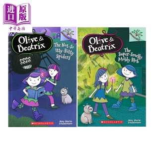 Olive Beatrix 学乐大树系列 共2册 桥梁书 8岁独立阅读 女孩爱读 进口 英文原版 中商原版 奥莉弗和碧翠丝系列