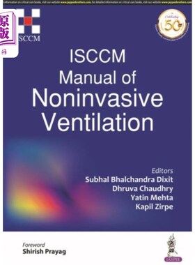 海外直订医药图书ISCCM Manual of Noninvasive Ventilation ISCCM无创通气手册