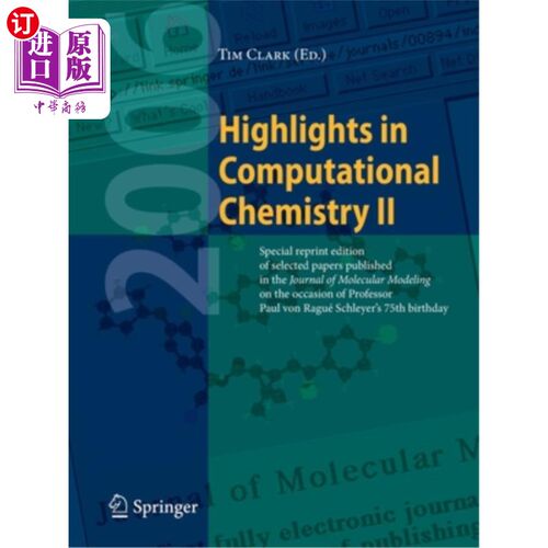 海外直订Highlights in Computational Chemistry II: Special Reprint Edition of Selected Pa