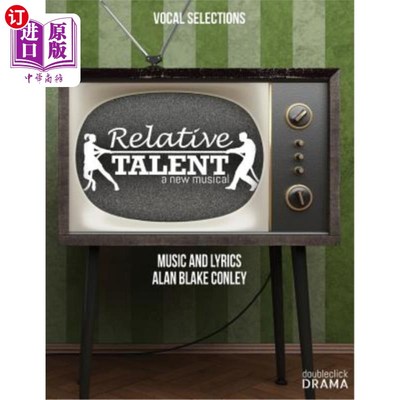 海外直订Relative Talent, the musical - Vocal Selections 音乐人声选秀