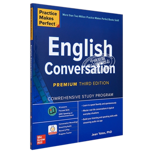 新版 熟能生巧 英语对话 英文原版 第四版 Practice Makes Perfect English Conversation Premium Fourth Edition