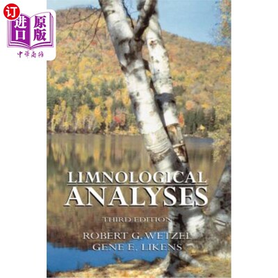 海外直订Limnological Analyses 石灰学分析